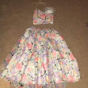 Vintage 2 piece dress